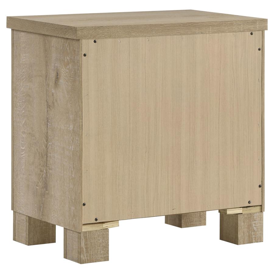 Oakglen 4-piece Eastern King Bedroom Set Weathered Oak