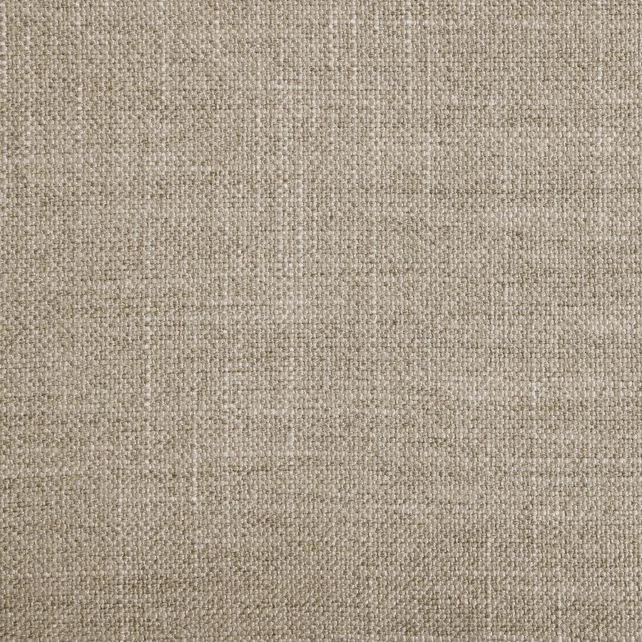 Chloe Upholstered Queen Panel Headboard Oatmeal