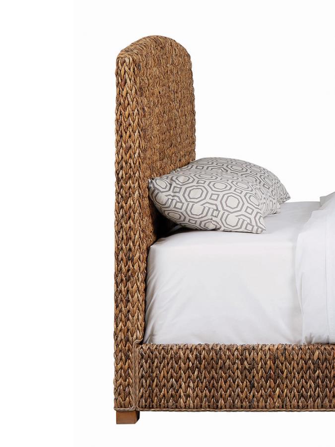 Modal Additional Images for Laughton Woven Banana Leaf California King Headboard Amber