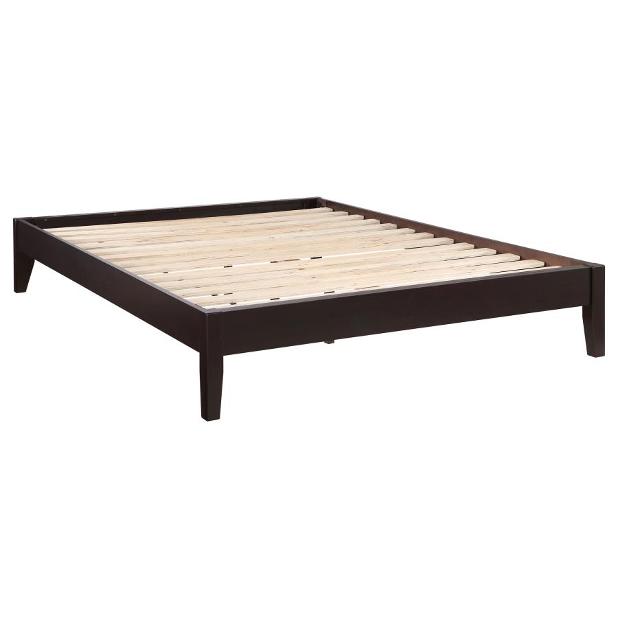Hounslow Queen Universal Platform Bed Cappuccino (image for) Hounslow Queen Universal Platform Bed Cappuccino