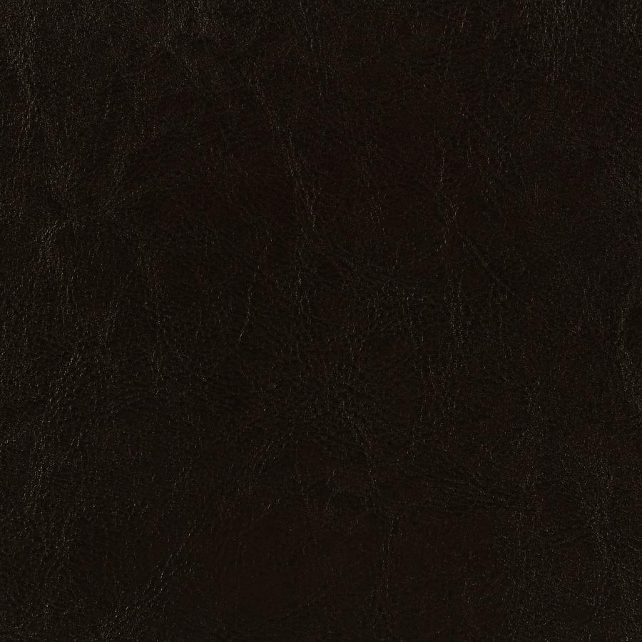 Dorian Faux Leather Upholstered California King Bed Brown