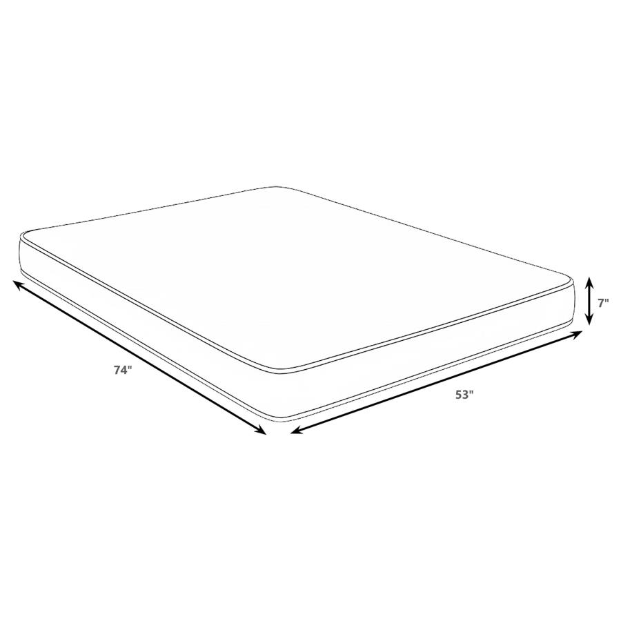 Modal Additional Images for Kenyon 7-inch Full Bamboo Cover Firm Foam Mattress