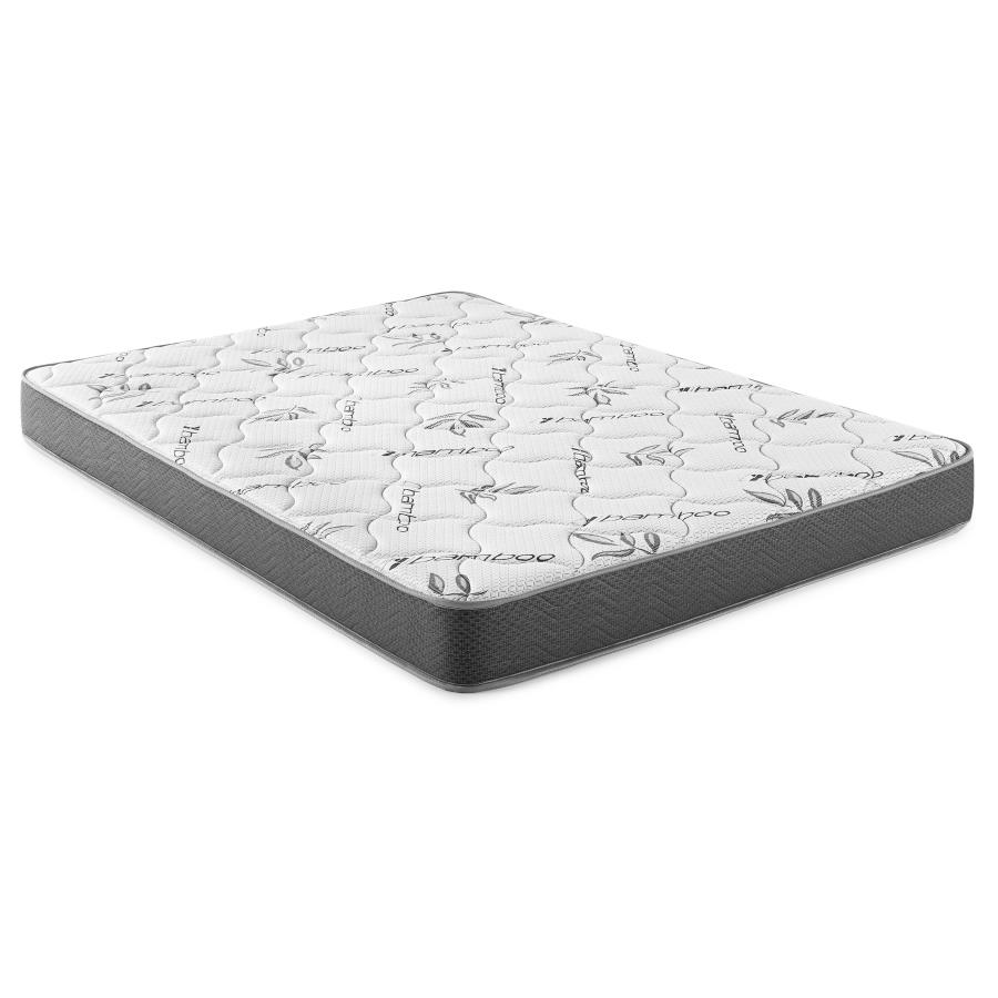Kenyon 7" Queen Bamboo Cover Firm Foam Mattress (image for) Kenyon 7" Queen Bamboo Cover Firm Foam Mattress