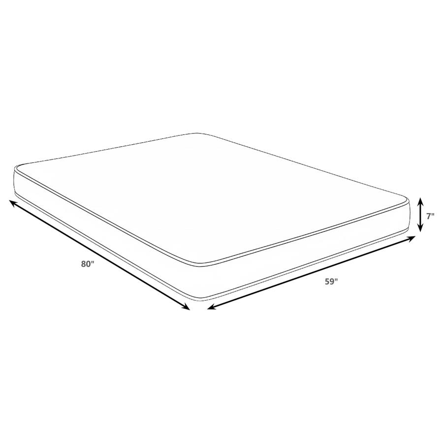 Modal Additional Images for Kenyon 7-inch Queen Bamboo Cover Firm Foam Mattress