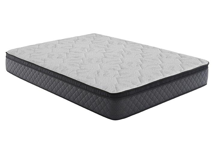 (image for) Freya 11.5" Queen Euro Top Mattress White 