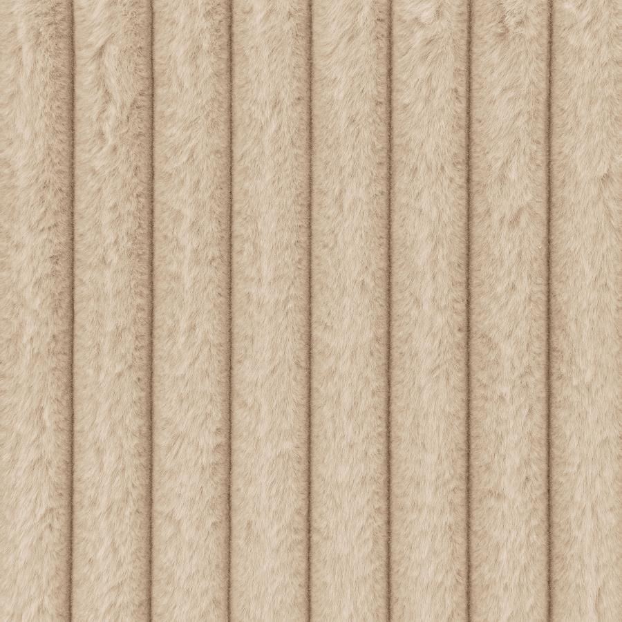 Winchester Boucle Upholstered Chair and a Half Sand Pebble