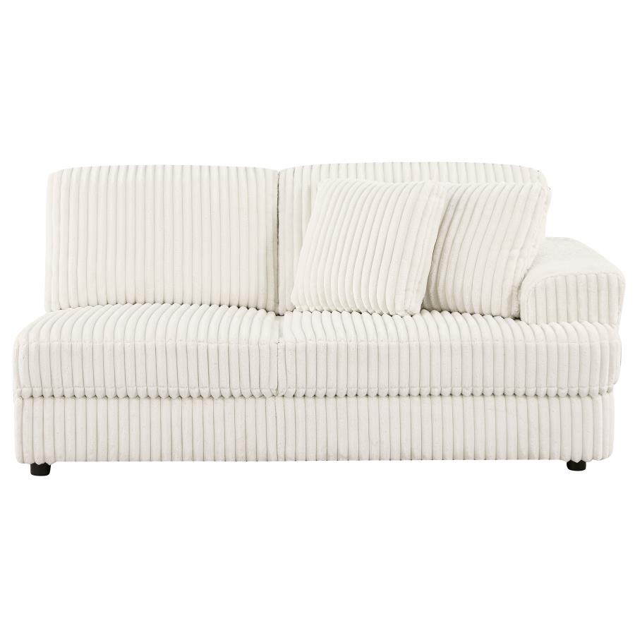 Emberson Upholstered RAF Cuddler Ivory
