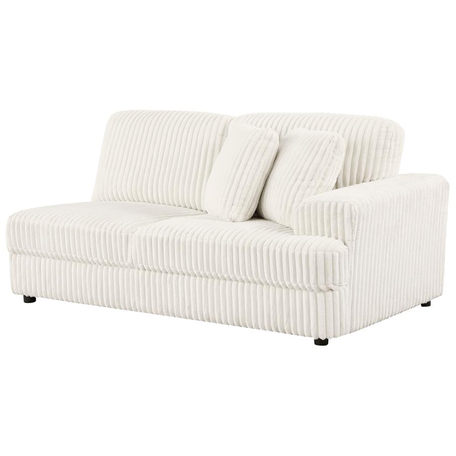 Emberson Upholstered RAF Cuddler Ivory