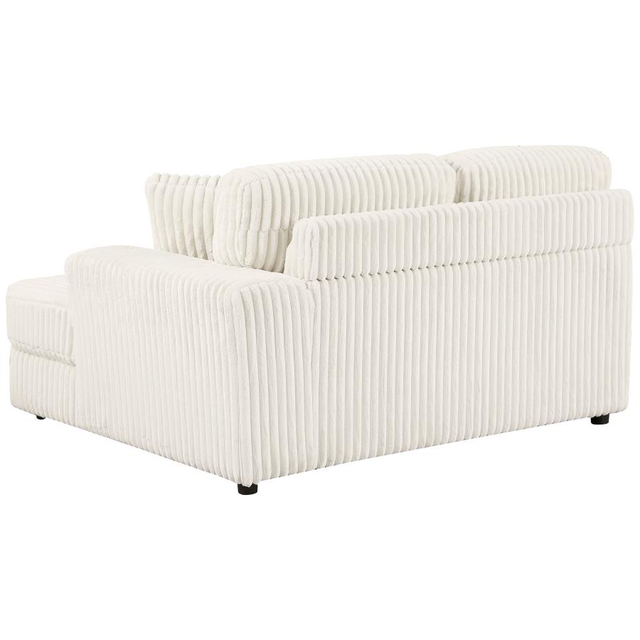 Emberson Upholstered RAF Cuddler Ivory