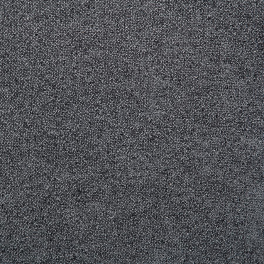 Octavia Upholstered Track Arm Accent Chair Charcoal Grey