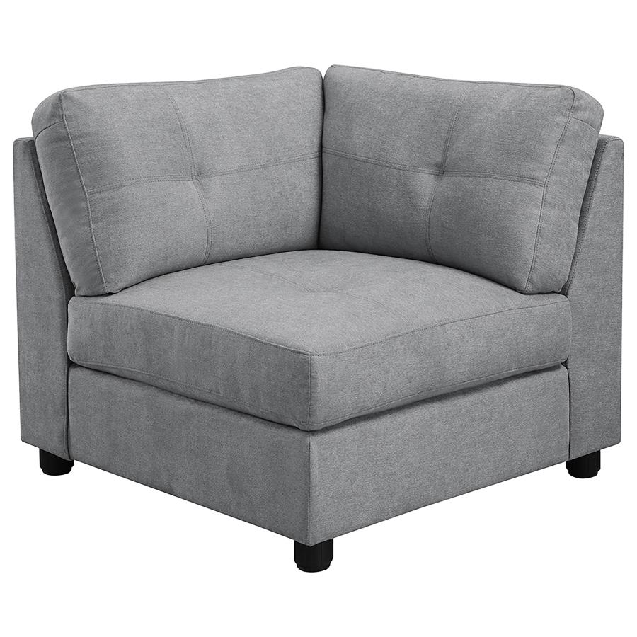 Claude Upholstered Corner Dove (image for) Claude Upholstered Corner Dove