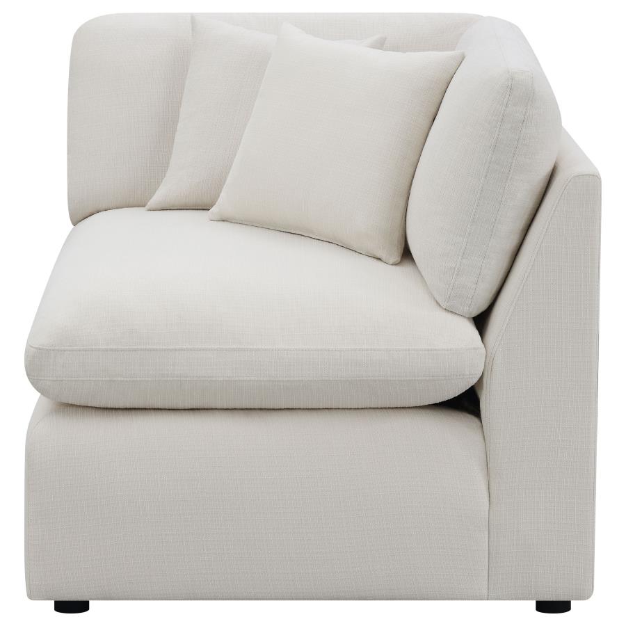 Hobson Upholstered Corner Ivory