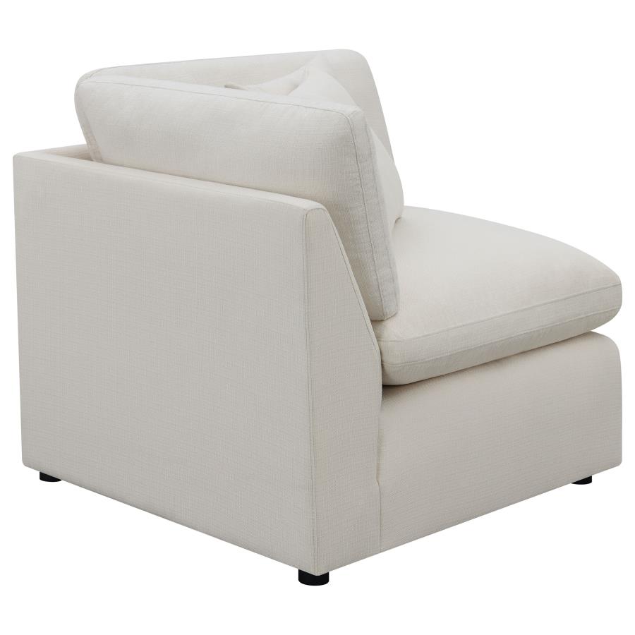 Hobson Upholstered Corner Ivory