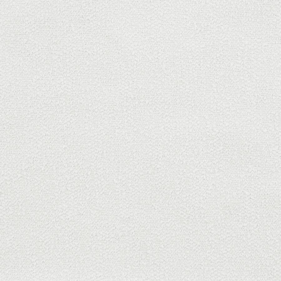 Raleigh Boucle Upholstered Armless Chair Ivory