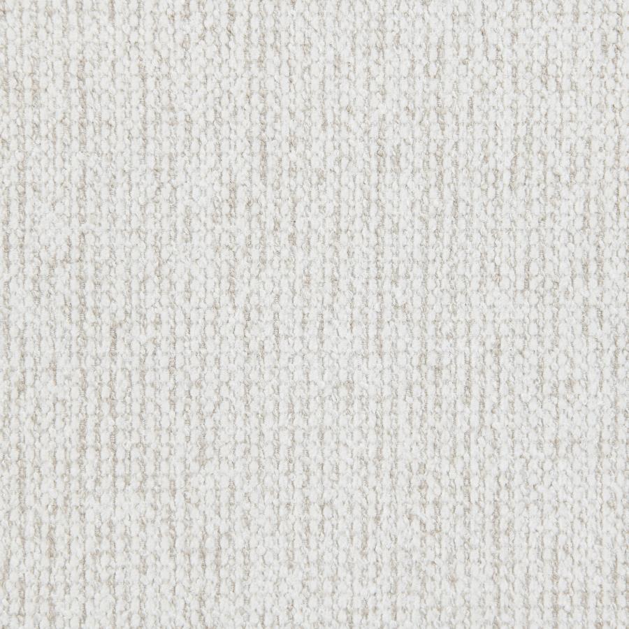 Ashlyn Fabric Upholstered Track Arm Accent Chair Sand