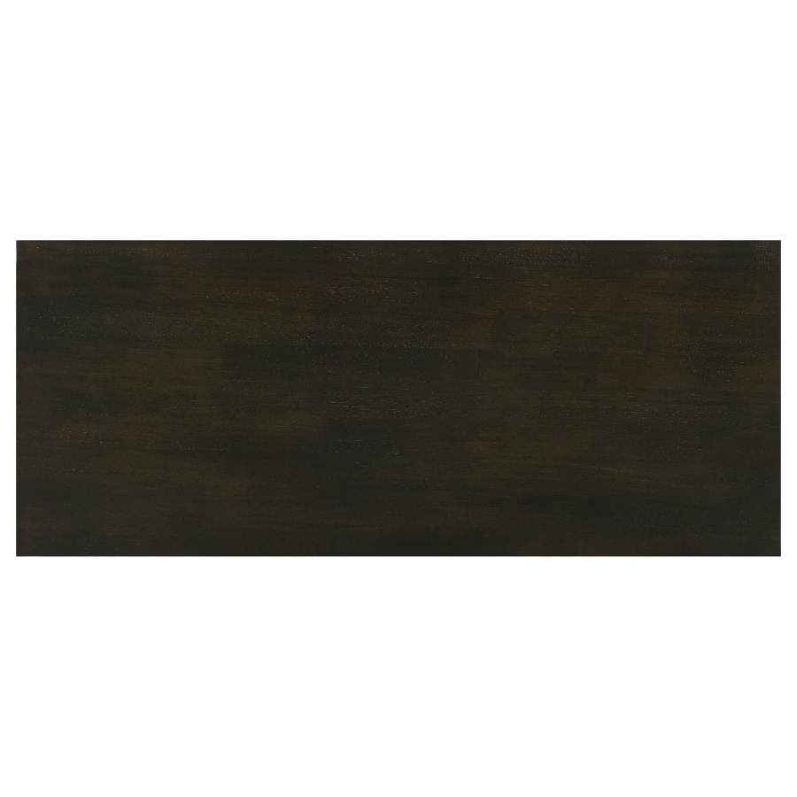 Rachelle 2-shelf Wood Entryway Console Table Deep Merlot