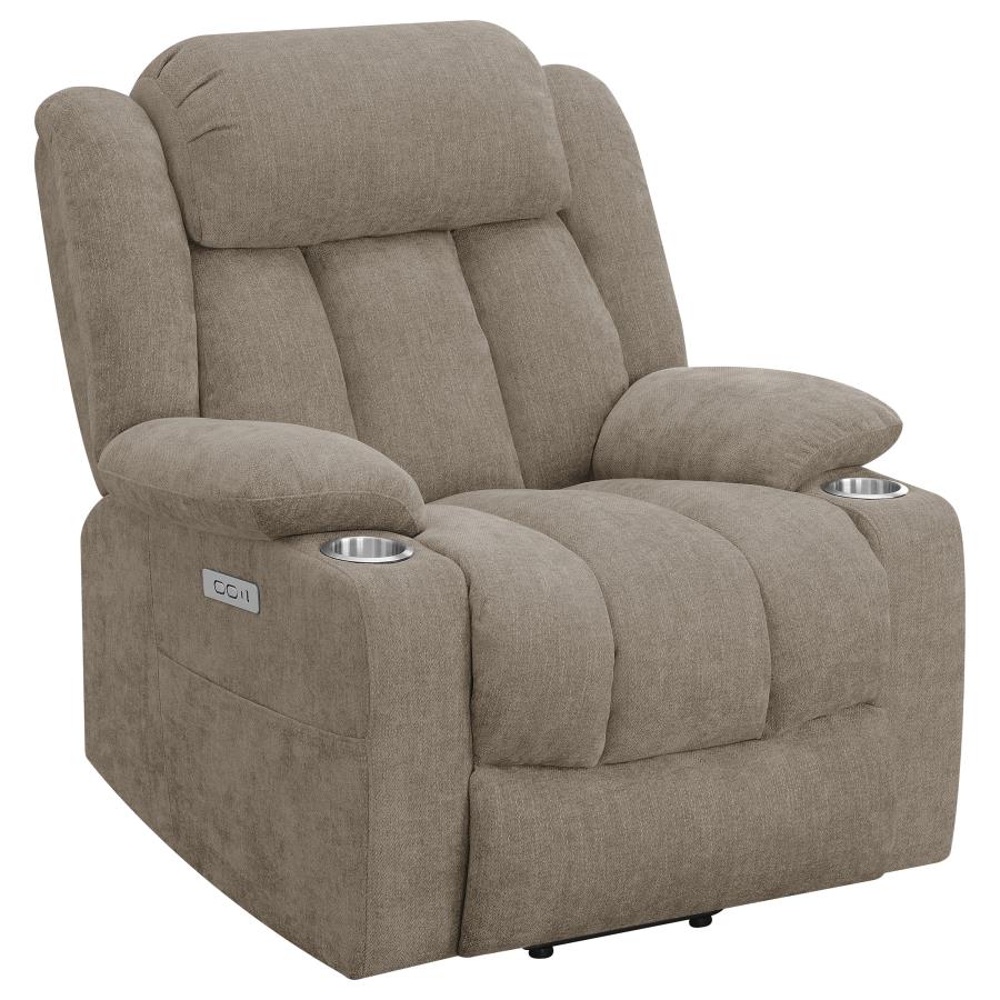 Houston Upholstered Power Lift Recliner Chair Camel (image for) Houston Upholstered Power Lift Recliner Chair Camel