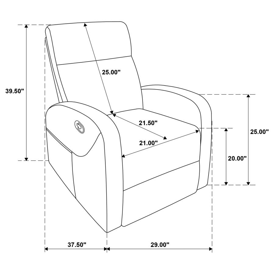 Modal Additional Images for Hamilton 3-piece Chenille Manual Reclining Sofa Set Charcoal Grey