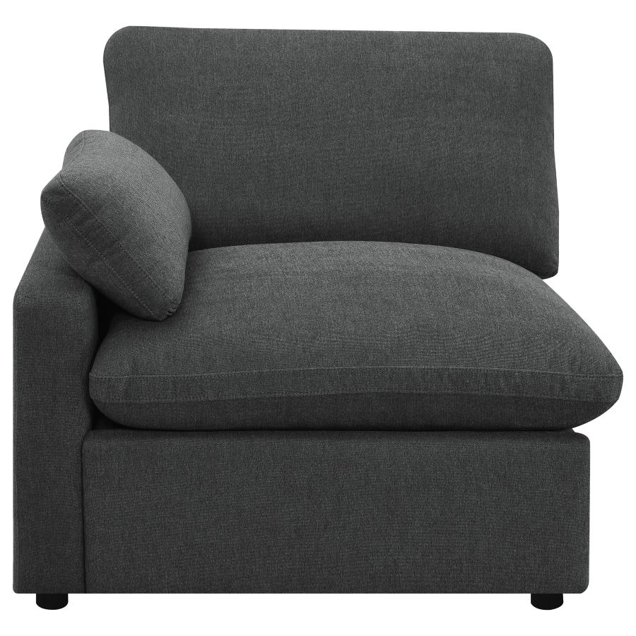 Collins Modular LAF Power Recliner Dark Grey