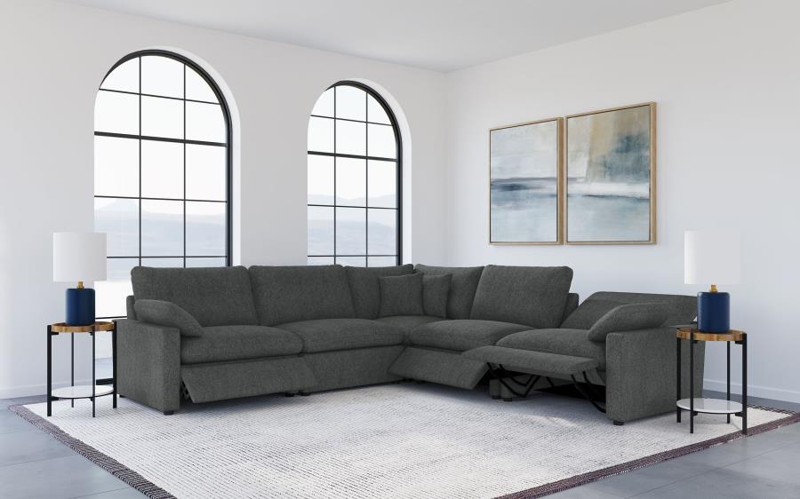 Modal Additional Images for Collins Modular LAF Power Recliner Dark Grey