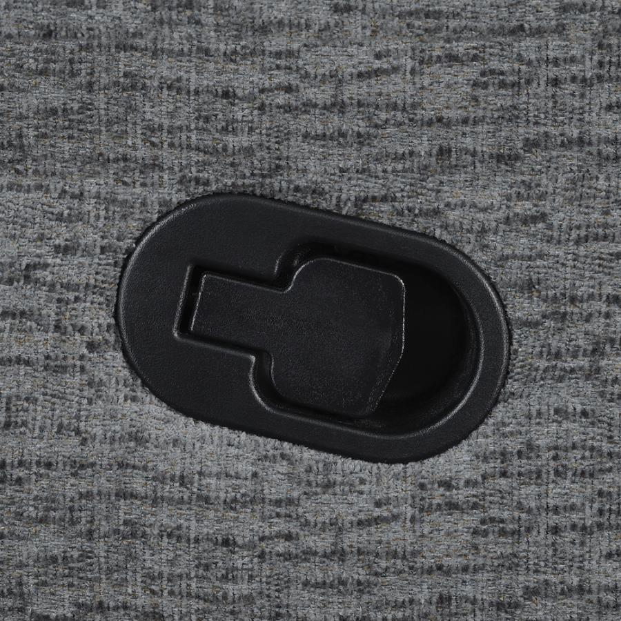 Bahrain Upholstered RAF Recliner Charcoal