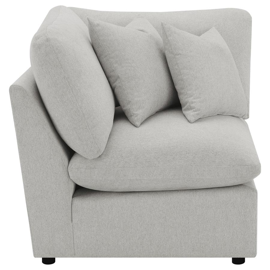 Collins Modular Corner Chair Grey