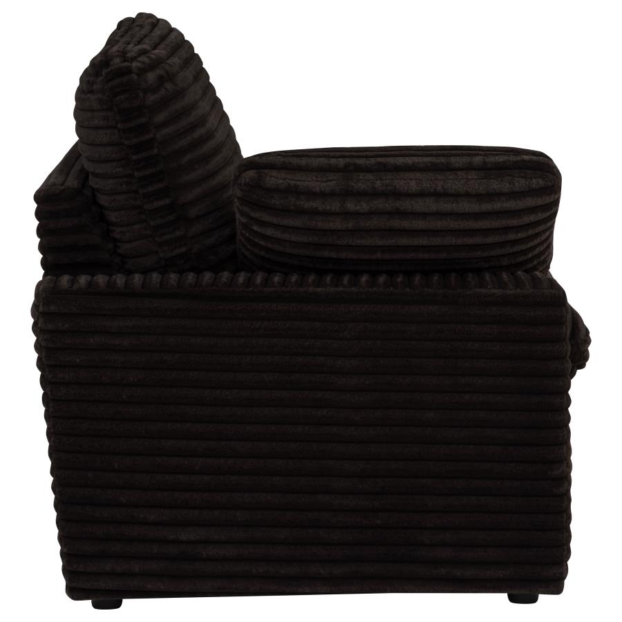 Collins Modular LAF Power Recliner Chocolate Brown