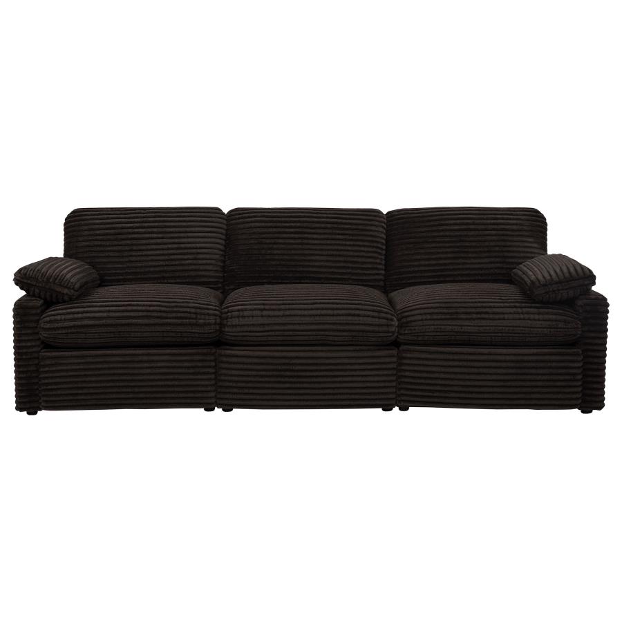 Collins Modular Power Sofa Chocolate Brown