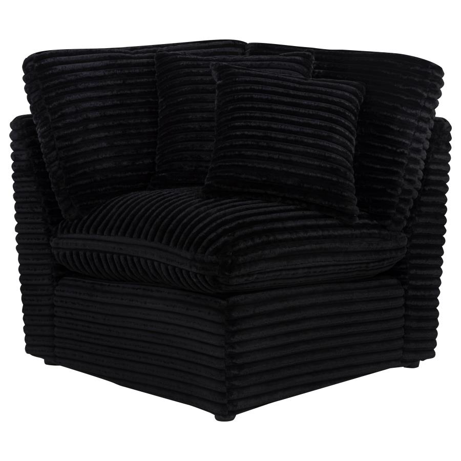 Collins 5-piece Modular Power Reclining Sectional Black