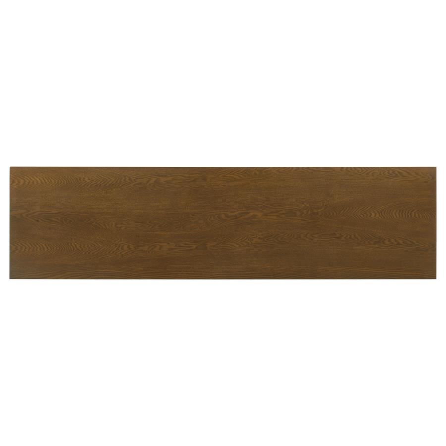 Thori 63-inch 2-door TV Stand Media Console Dark Brown