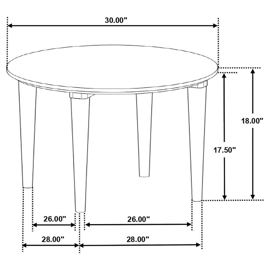 Modal Additional Images for Aldis 2-piece Coffee and End Table Set White