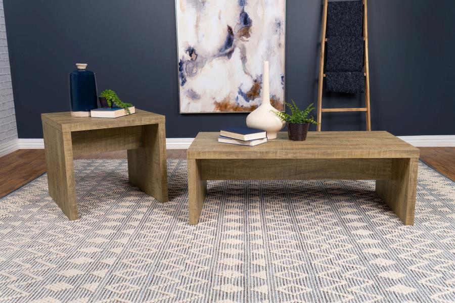 Modal Additional Images for Lynette Square Engineered Wood End Table Mango