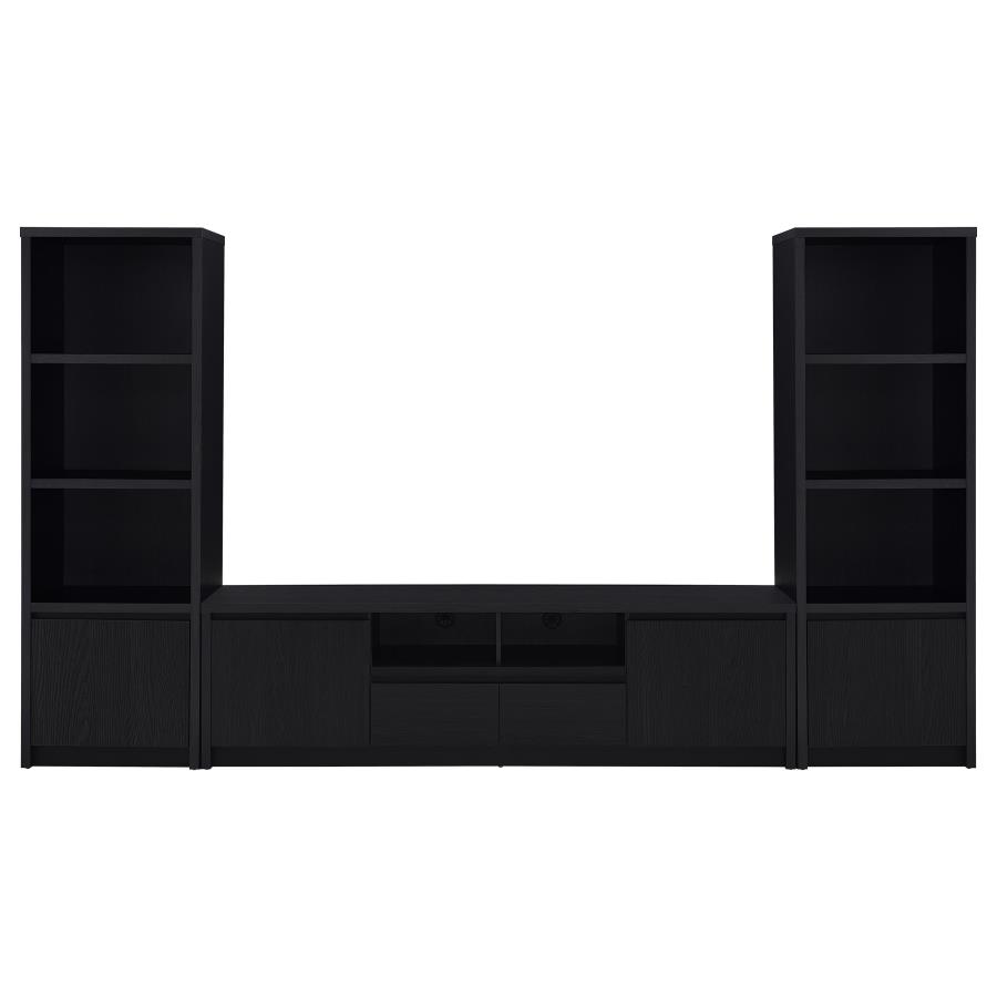 Modal Additional Images for Winfield 78-inch 2-door TV Stand Media Console Black
