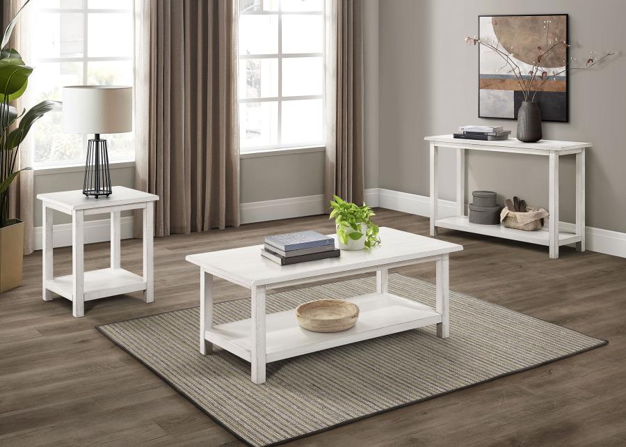 Modal Additional Images for Payne Wood Entryway Sofa Console Table White