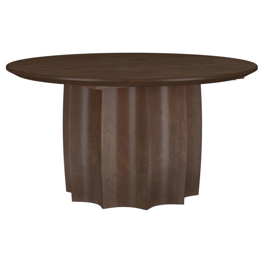 (image for) Cayenne Solid Mango Wood Cocktail Coffee Table Walnut
