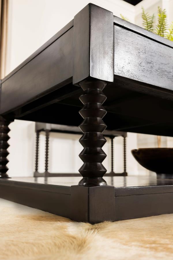 Meredith 2-drawer Rectangular Coffee Table Coffee Bean