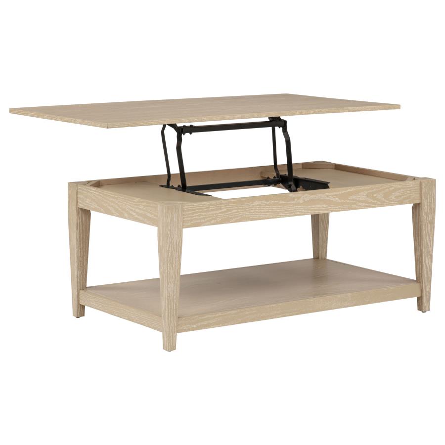 (image for) Lindenton Lift-Top Occasional Cocktail Coffee Table Blonde
