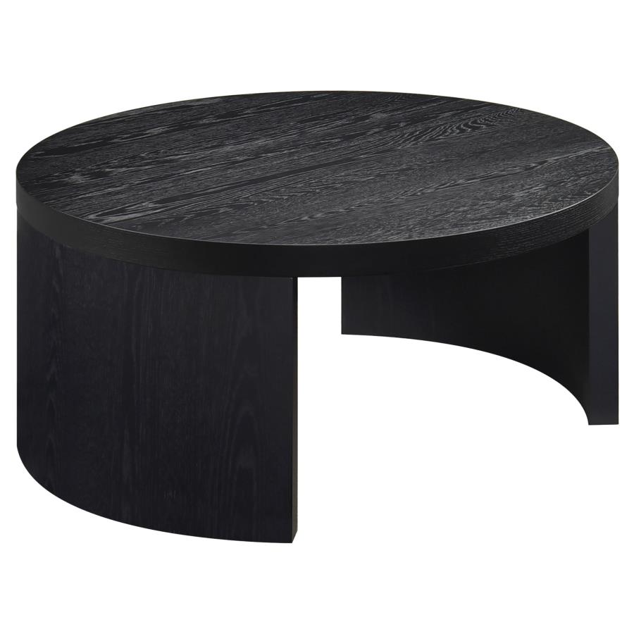 Sweeney 2-piece Coffee and End Occasional Table Set Black