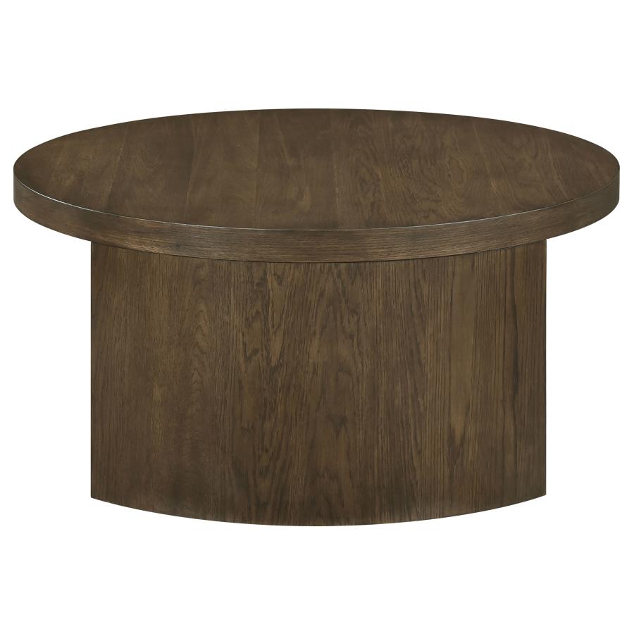 Sweeney 2-piece Coffee and End Occasional Table Set Dark Walnut