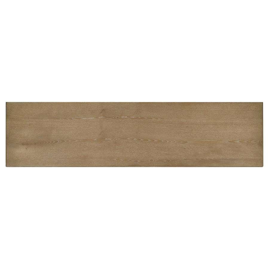 Adina 70-inch TV Stand Media Console Distressed Light Brown