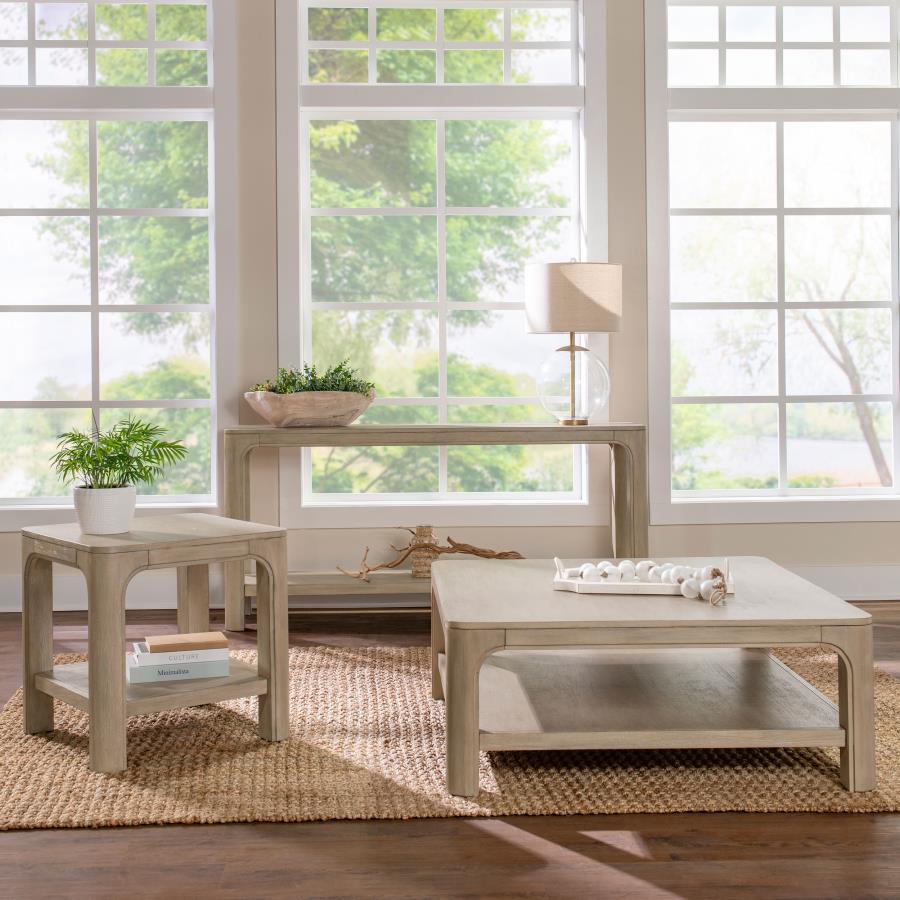 Modal Additional Images for Solano 64-inch Entryway Console Sofa Table Weathered Mango