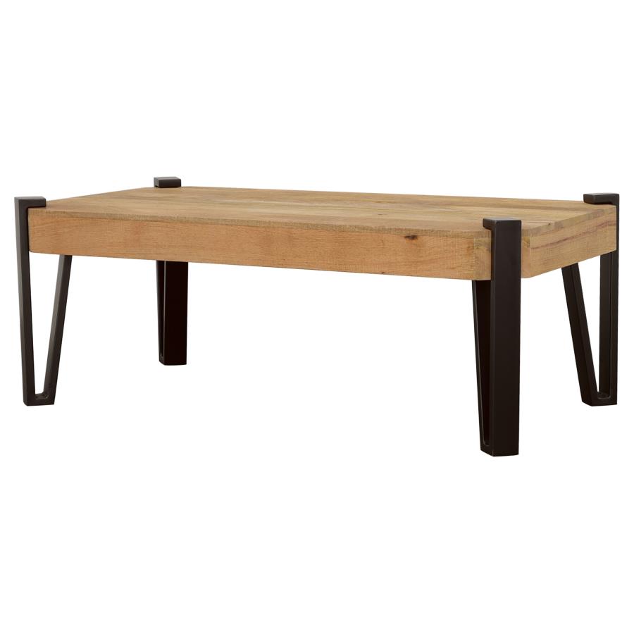Winston Rectangular Wood Top Coffee Table Natural