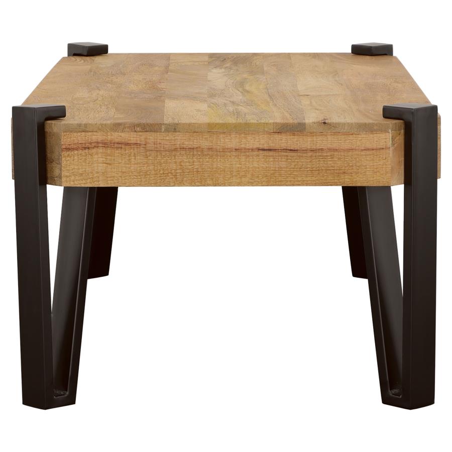 Winston Rectangular Wood Top Coffee Table Natural