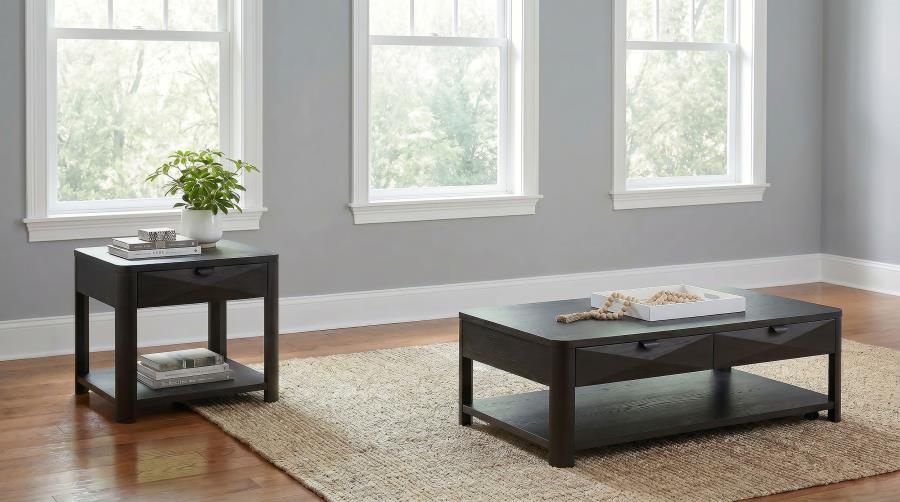 (image for) Marcelo 2-piece Coffee Table Set with Storage Coffee