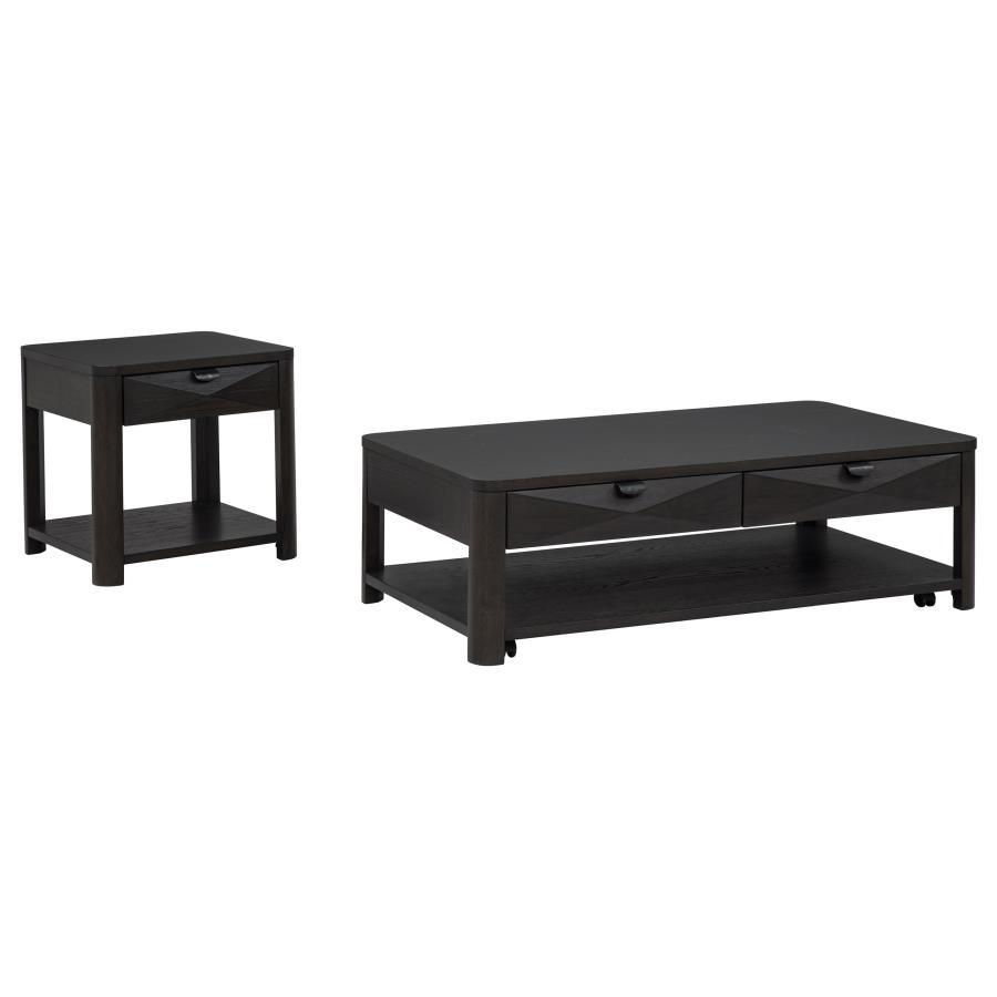 Marcelo 2-piece Coffee Table Set with Storage Coffee