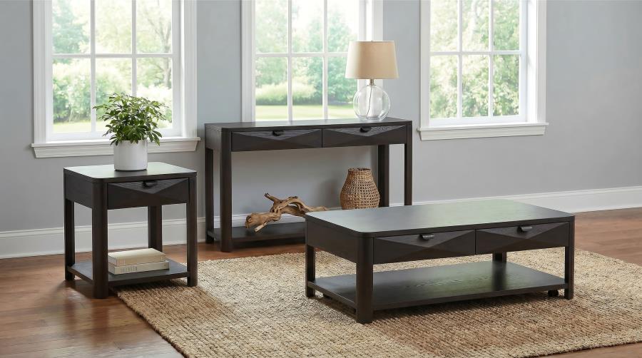Modal Additional Images for Marcelo Sofa Console Table with 2 Drawers and Shelf Coffee