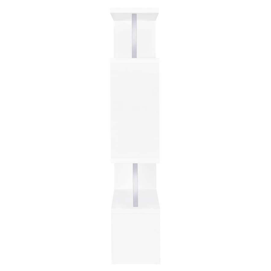 Hoover 63-inch 5-shelf Bookshelf White