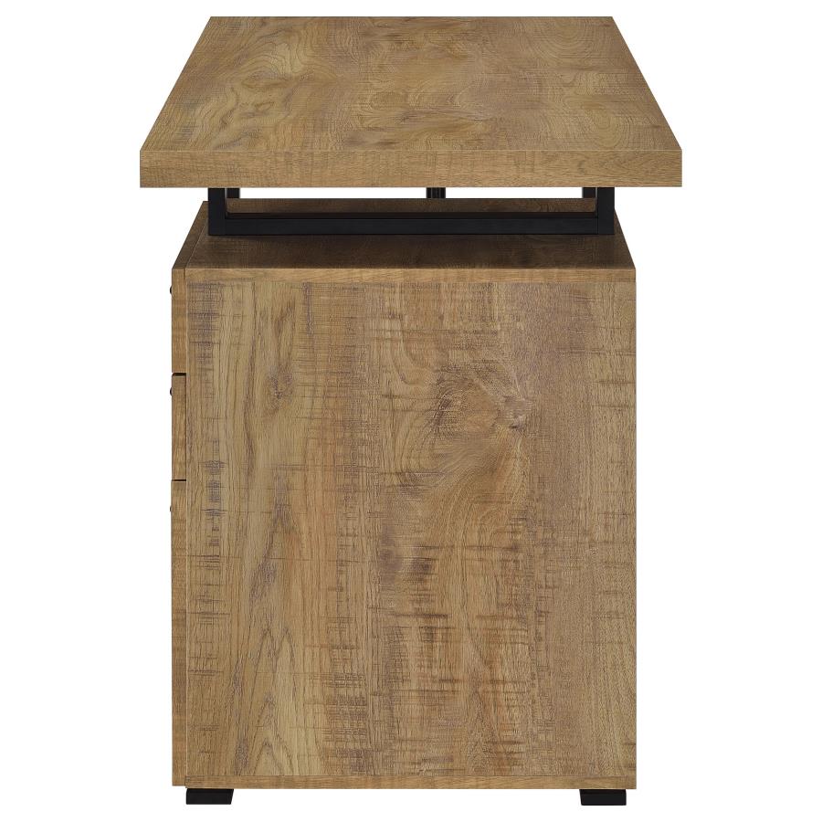 Brennan 47-inch 3-drawer Office Computer Desk Mango