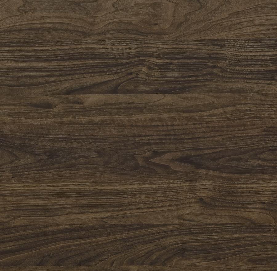 Angelica 70-inch 5-shelf Bookshelf Walnut and Chrome