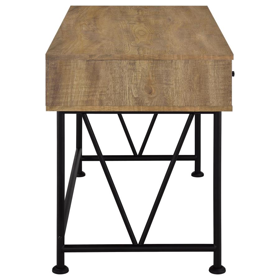 Analiese 47-inch 3-drawer Writing Desk Mango